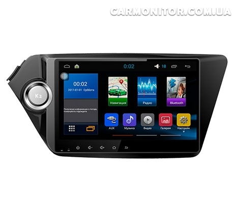 Штатная магнитола Kia Rio Sound Box Star Trek ST-4440 Android, фото 1