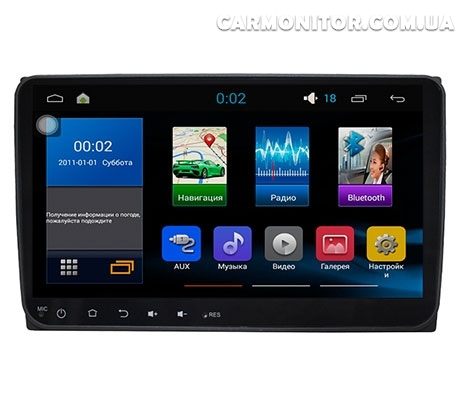 Штатная магнитола Volkswagen Transporter, Multivan Sound Box Star Trek ST-4490 C Android, фото 1