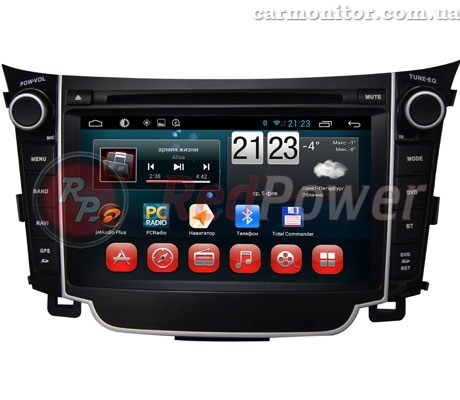 Штатная магнитола Hyundai i30 New RedPower 18073 Android