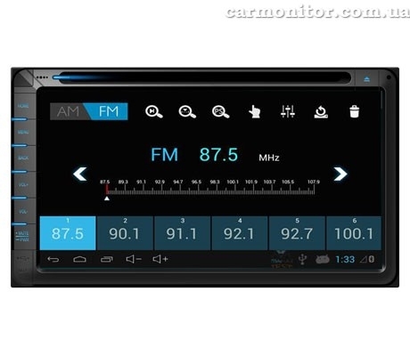 Головное устройство для  Nissan X-Trail  Sound Box 422DVD Android