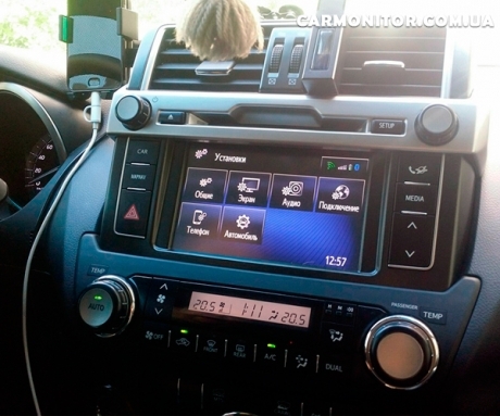 Мультимедийный навигационный блок для Toyota Verso 2013+ NaviTouch NT3325 Android, в автомобиле