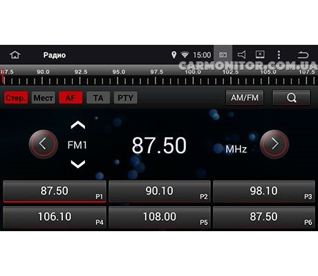 Радио Toyota Camry 40 (2006-2011) Incar AHR-2282