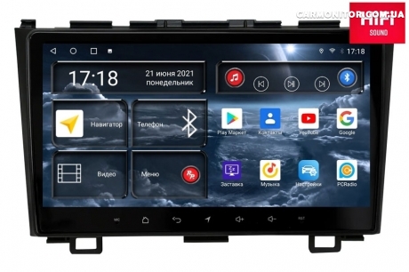 Штатная магнитола для Honda CRV 3-поколение (03.2007-08.2012) на Android 10 RedPower 75009 Hi-Fi, фото 1