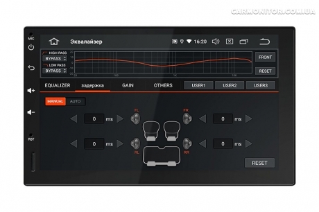 Универсальная магнитола 2din Incar AHR-9380 с DSP процессором Android, фото 3
