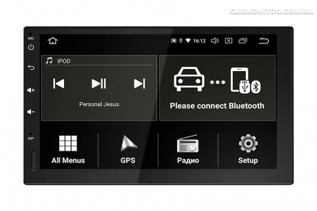 Универсальная магнитола 2din Incar AHR-9380 с DSP процессором Android, фото 1