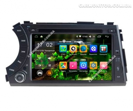 Штатная магнитола SsangYong Actyon Kyron RedPower ST-9061 Android