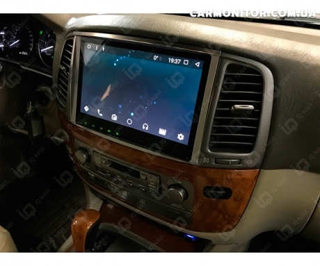 Штатная магнитола Lexus LX470 IQ Navi Android климат контроль, салон