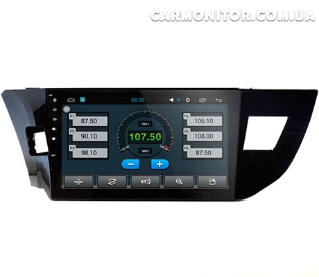 Штатная магнитола Toyota Corolla 2014+ EasyGo A230, фото 1