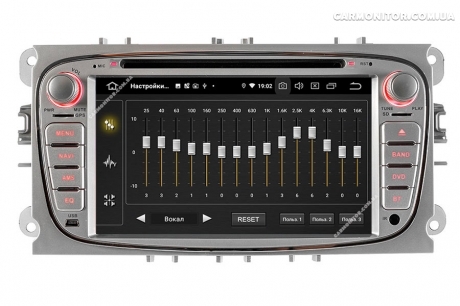 Штатная магнитола Ford Connect Mignova FMO-8912S Silver Android, фото 6