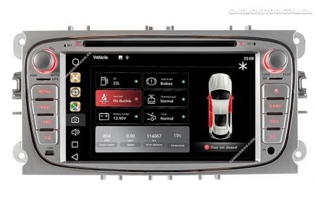 Штатная магнитола Ford Galaxy Mignova FMO-8912 Silver Android, фото 7