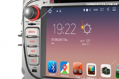 Штатная магнитола Ford Connect Mignova FMO-8912S Silver Android, фото 2