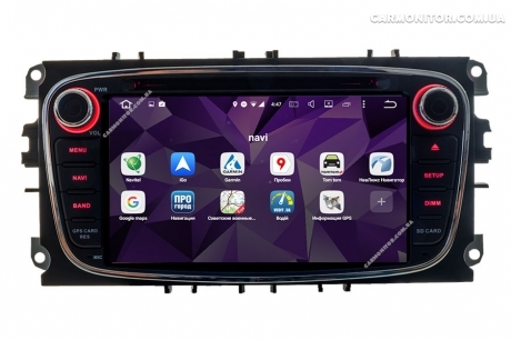 Штатная магнитола Ford S-Max Mignova FMO-8912 Black Android, фото 4