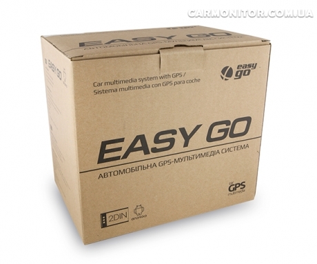 Универсальная магнитола EasyGo A180 Android, коробка 