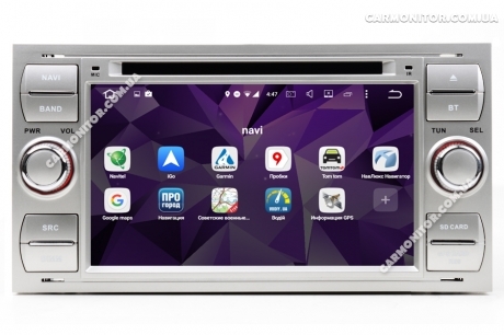 Штатная магнитола Ford Kuga 2008-2013 Mignova FKU-8809 Silver Android, фото 7
