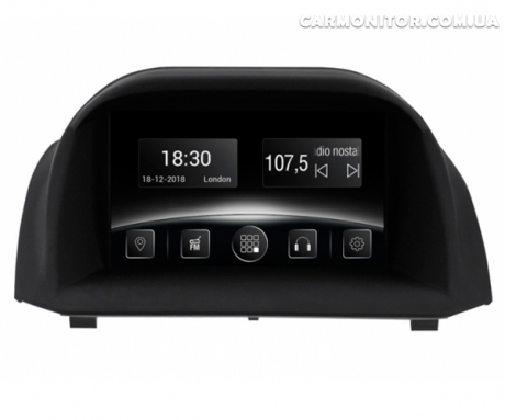 Штатная магнитола Ford Fiesta (JJ) 2008-2014 Gazer CM5007-JJ Android