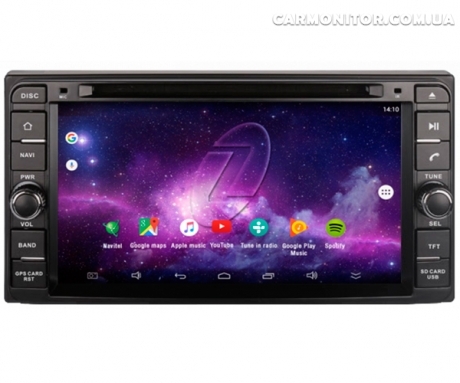 Штатная магнитола Toyota Corolla 2000-2006 Gazer CM6006-120 Android