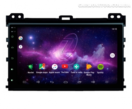 Штатная магнитола Toyota LC Prado 2002-2010 Gazer CM6509-TYT Android