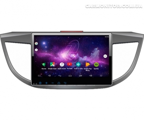 Штатная магнитола Honda CRV 2006-2011 Gazer CM6008-RE Android