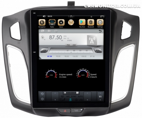 Штатная магнитола C-Max 2011-2012 Gazer CM7010-BM Android