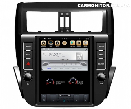 Штатная магнитола Toyota Prado Lux 2010-2013 Gazer CM7012-J150 Android