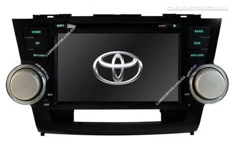 Штатная магнитола Toyota Highlander Mignova THL-9909 Android, фото 1