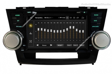 Штатная магнитола Toyota Highlander Mignova THL-9909 Android, фото 5