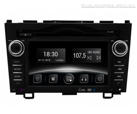 Штатная магнитола Honda CR-V (RE) 2006-2011 Gazer CM6007-RE Android