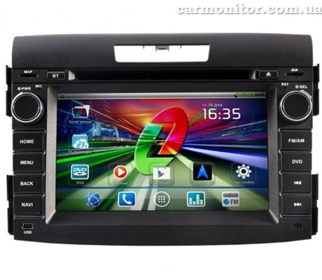 Штатная магнитола Honda CR-V 2012 Gazer CM272-RM4