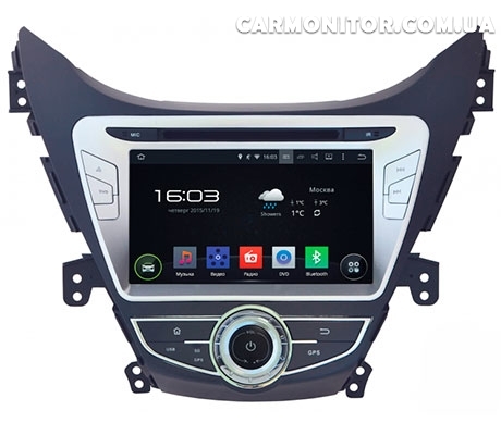 Штатная магнитола Hyundai Elantra 2013+ Incar AHR-2464