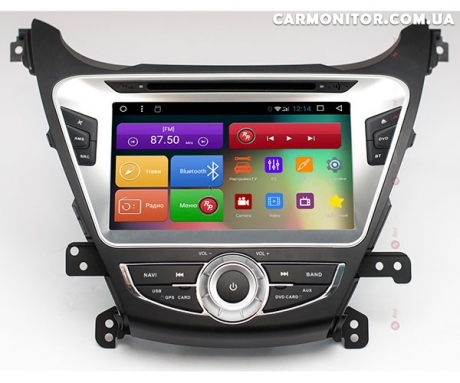 Штатная магнитола Hyundai Elantra MD FL RedPower 21092B Android, фото 1