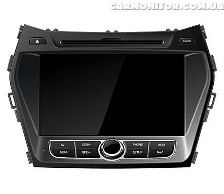 Штатная магнитола для Hyundai Santa Fe PMS F75114