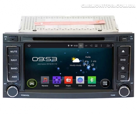 Штатная магнитола Volkswagen Touareg 2002-2011 Incar AHR-8682A5 Android, фото 1