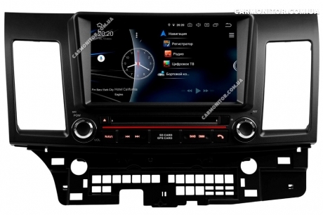 Штатная магнитола Mitsubishi Lancer X 2007+ Mignova MLA-8907 Android, фото 2