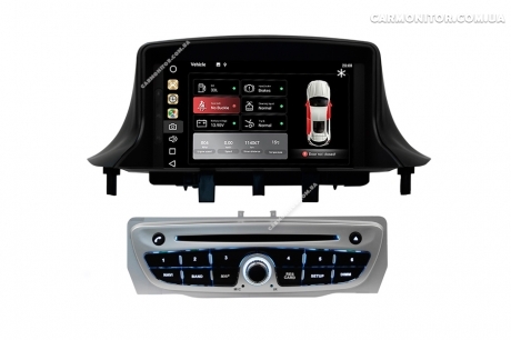 Штатная магнитола Renault Fluence, Megane 3 2008-2015 Silver Mignova RME-8909 Android, фото 9