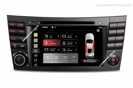 Штатная магнитола Mercedes E 211 2002-2009 Mignova MBE-8902S Android, фото 6