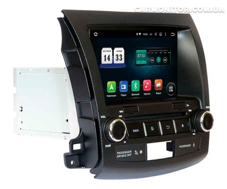 Штатная магнитола Mitsubishi Outlander XL InCar TSA-6181A9R Android, фото 2
