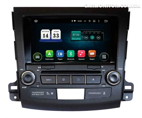 Штатная магнитола Mitsubishi Outlander XL InCar TSA-6181A9R Android, фото 1
