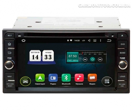 Штатная магнитола Toyota Corolla 2000-2006 InCar TSA-2230 Android, фото 1