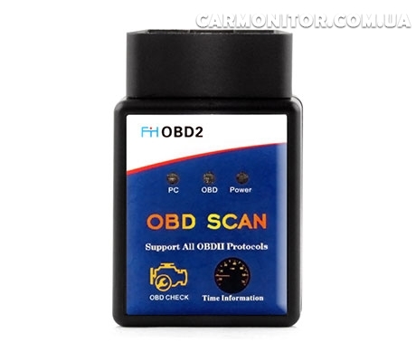 Беспроводной диагностический сканер OBD2, фото 1