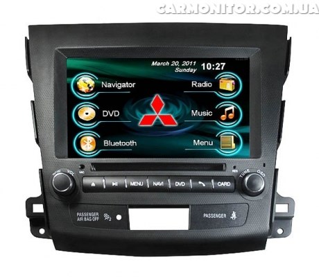 Штатная магнитола Mitsubishi Outlander XL Road Rover