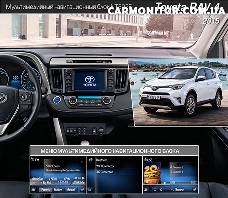 Мультимедийный навигационный блок для Toyota RAV4 2014+ NaviTouch NT3025, фото 2