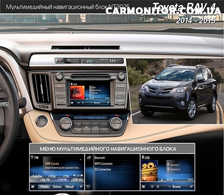 Мультимедийный навигационный блок Navitouch NT3025 для Toyota RAV4 2014+, фото 1