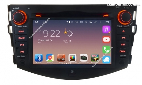 Штатная магнитола Toyota RAV4 Mignova TRV-8609 Android, фото 1