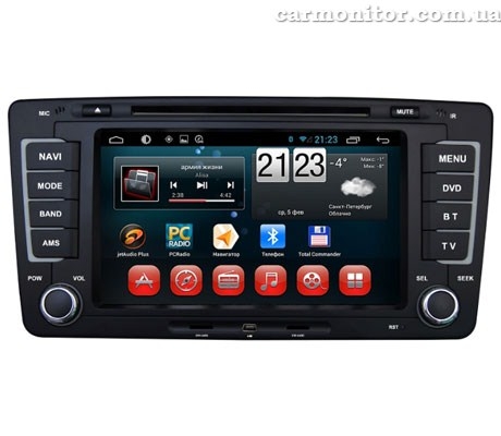 Штатная магнитола Skoda Octavia A5 RedPower 18005 Android