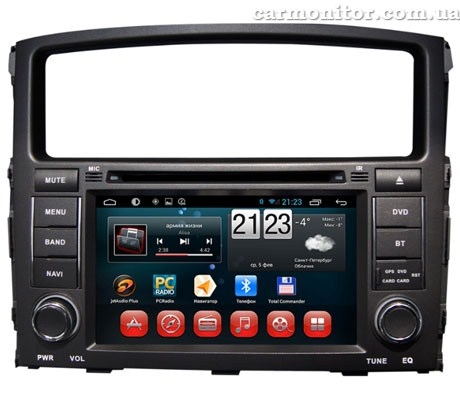 Штатная магнитола Mitsubishi Pajero Wagon IV RedPower 18223 Android