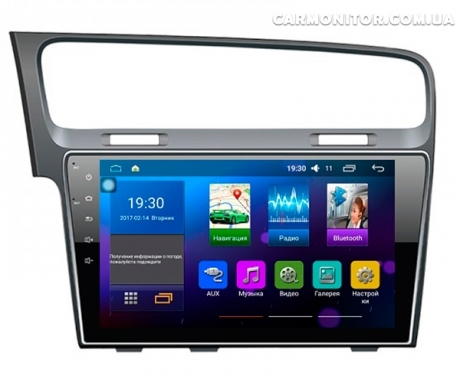 Штатная магнитола Volkswagen Golf 7 SoundBox Star Trek ST-6191 Android