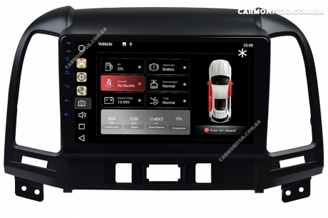 Штатная магнитола Hyundai Santa Fe 2012+ Mignova HSF-7906 Pro Android, фото 6