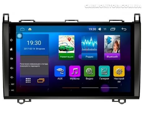 Штатная магнитола Mersedes Vito, Viano, Sprinter SoundBox Star Trek ST-6051 Android