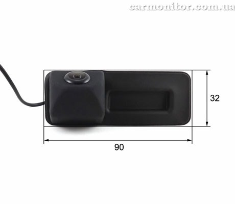 Камера заднего вида для Skoda SuperB 2012 Falcon TG04HCCD-R-170