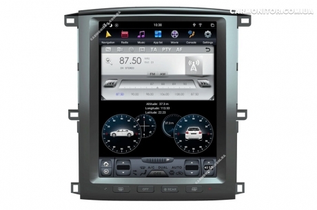 Штатная магнитола Toyota Land Cruiser 100 Mignova TLS-8903ST Tesla Style Android, фото 1